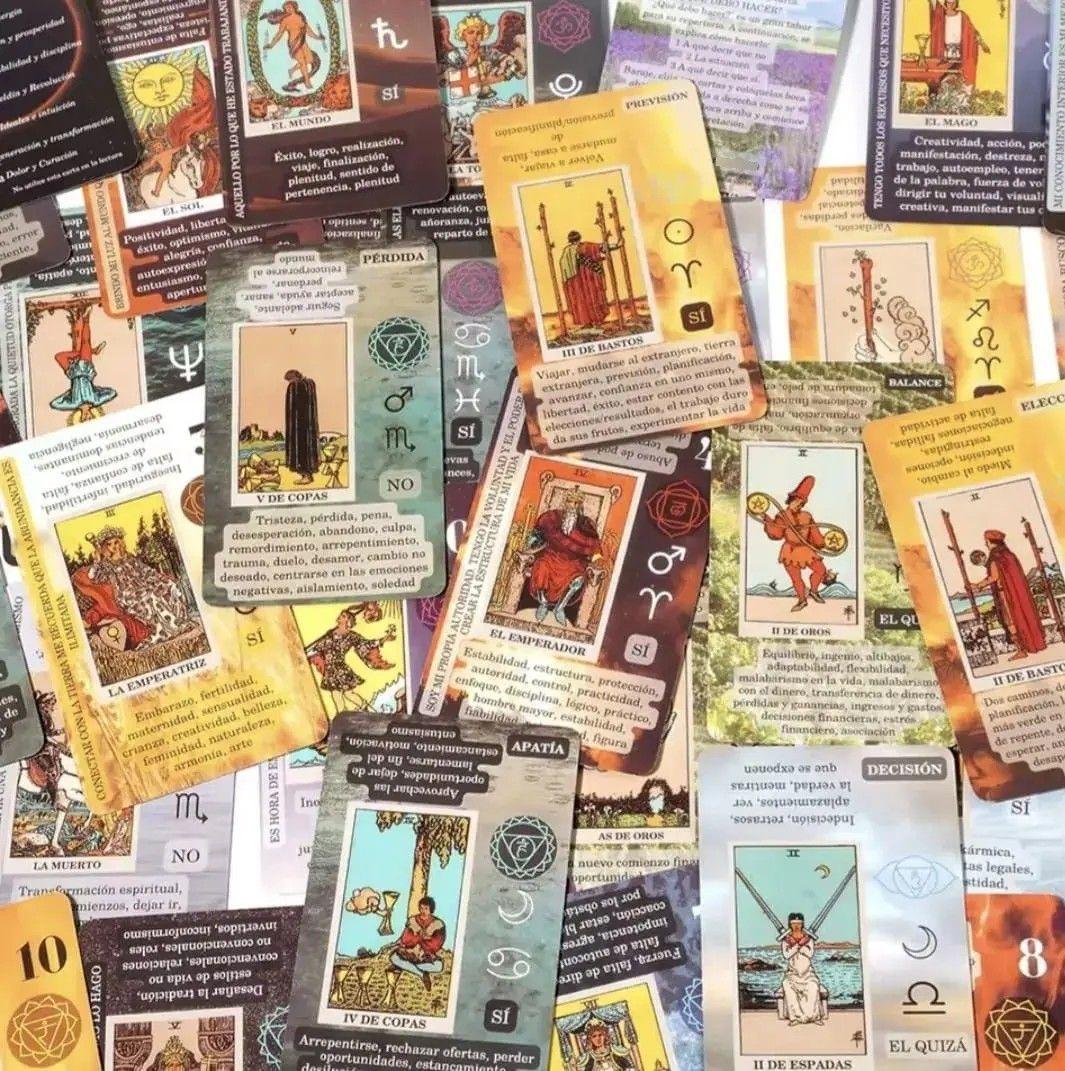 Cartas Tarot Rider Waite Con Descripción Español-6
