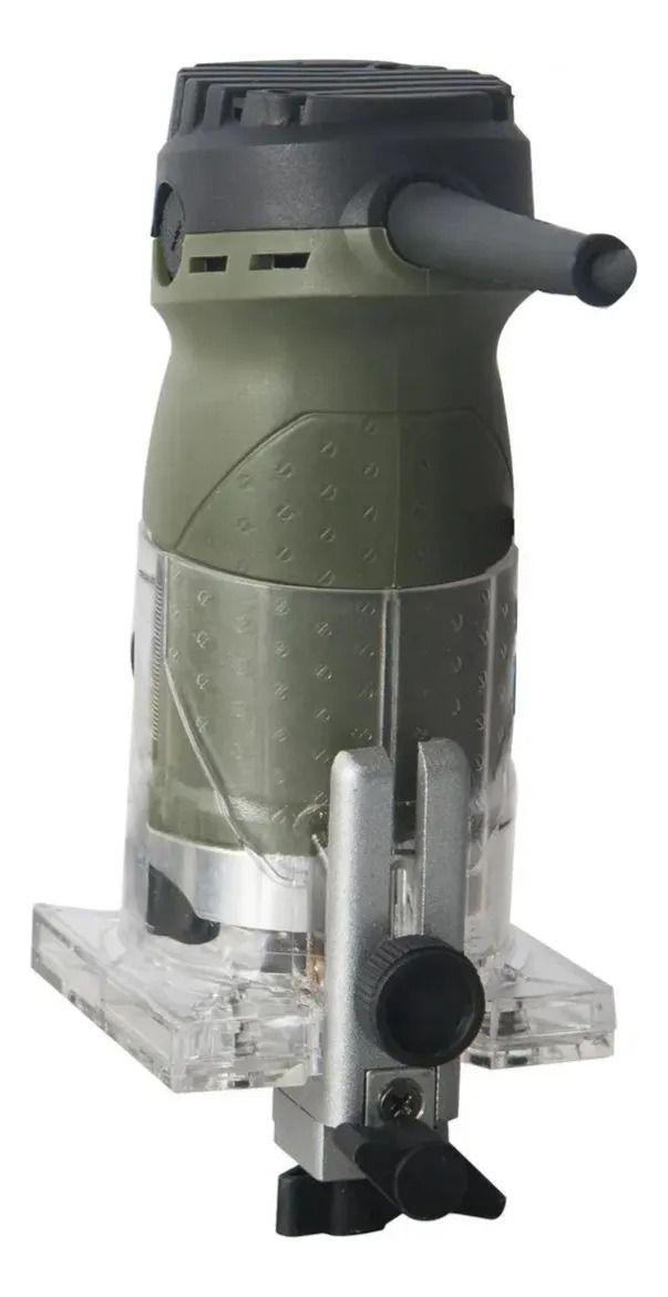 Fresadora Eléctrica Bauker 550 W + 6 Fresas Tm500-k1 33500rp-2