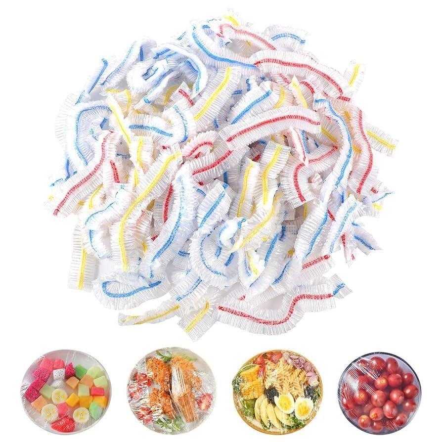 X100 Cubiertas Elásticas Desechables Para Alimentos, Bolsas-1