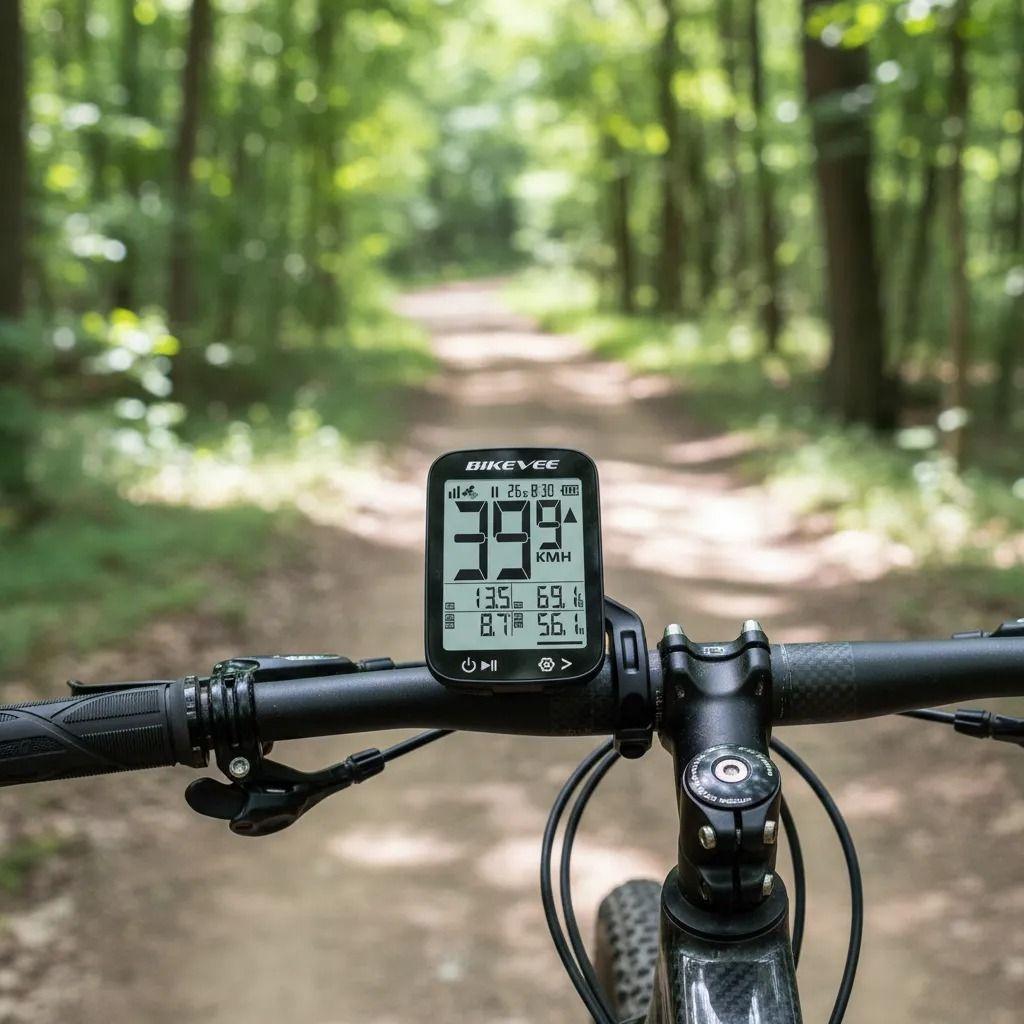 Ciclocomputador Inalámbrico Bikevee Negro-3