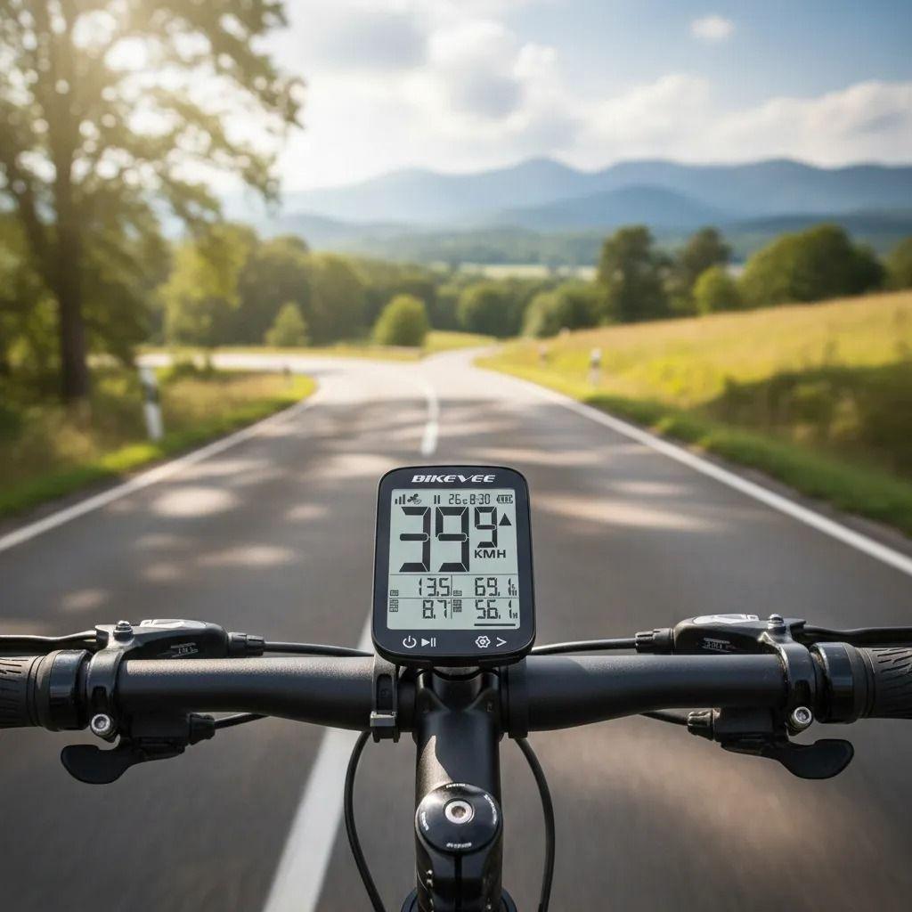 Ciclocomputador Inalámbrico Bikevee Negro-4