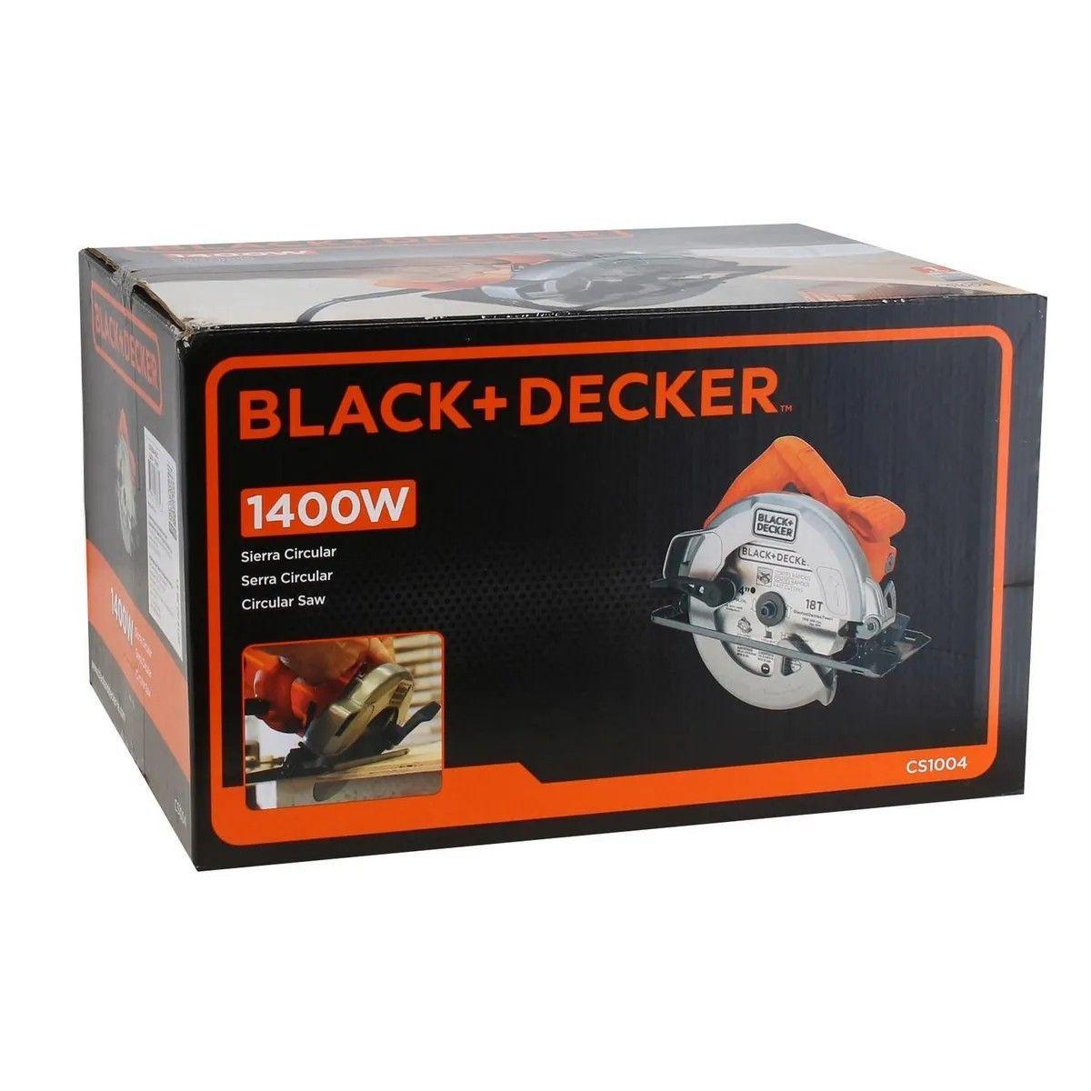 Sierra Circular Eléctrica 7 1/4 1400w Black + Decker-7