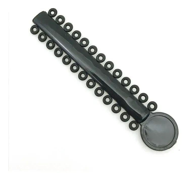 Pack 1040 Bandas Ligaduras Elásticos Ortodoncia Color Negro-5