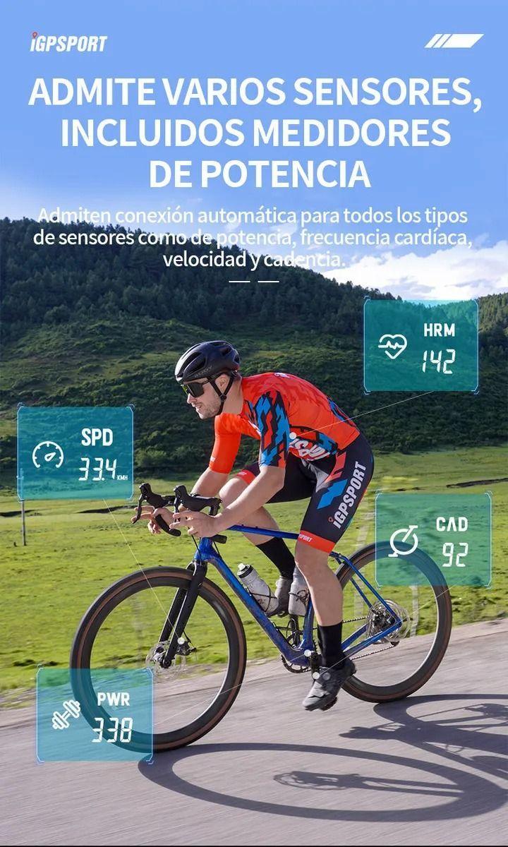 Ciclocomputador Igpsport Gps Bsc100s Ciclismo Negro-5