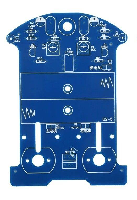 Kit Escolar De Soldadura Y Electrónica Auto Inteligente-4