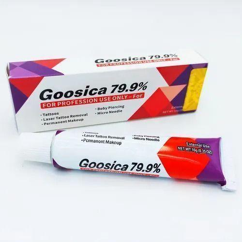 Crema Goosica 79,9% Para Tatuajes Anestésica -2
