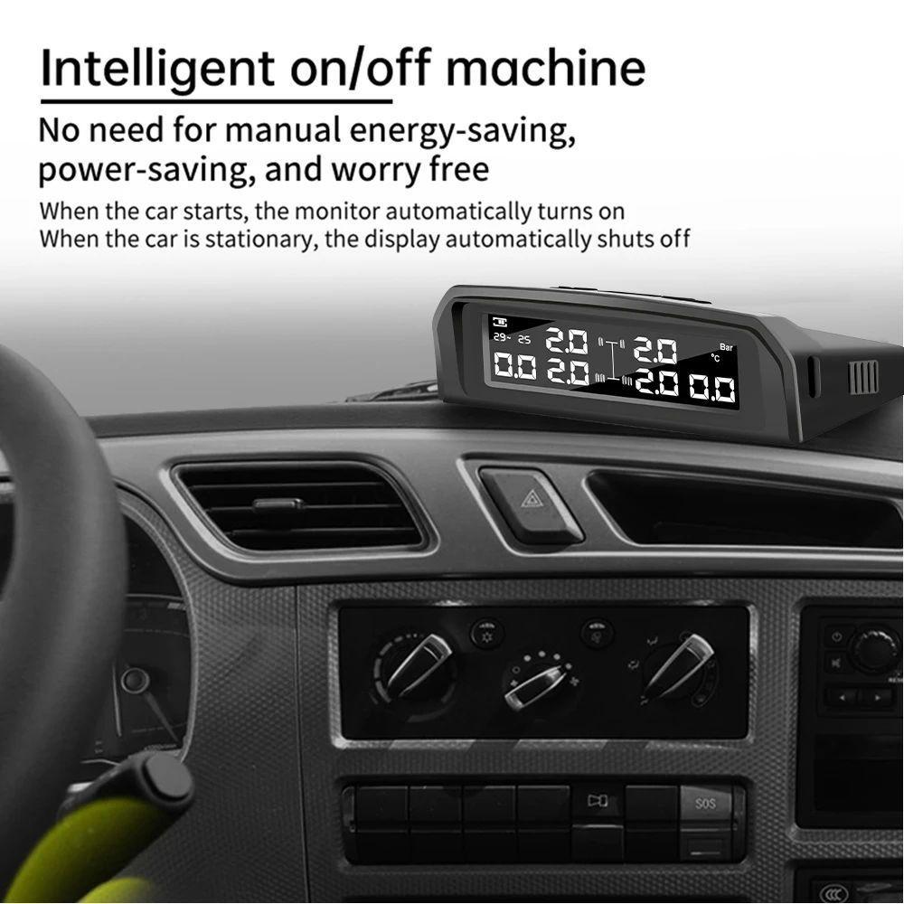 Sensor Presión Y Temperatura De Neumáticos Tpms 6 Sensores-2