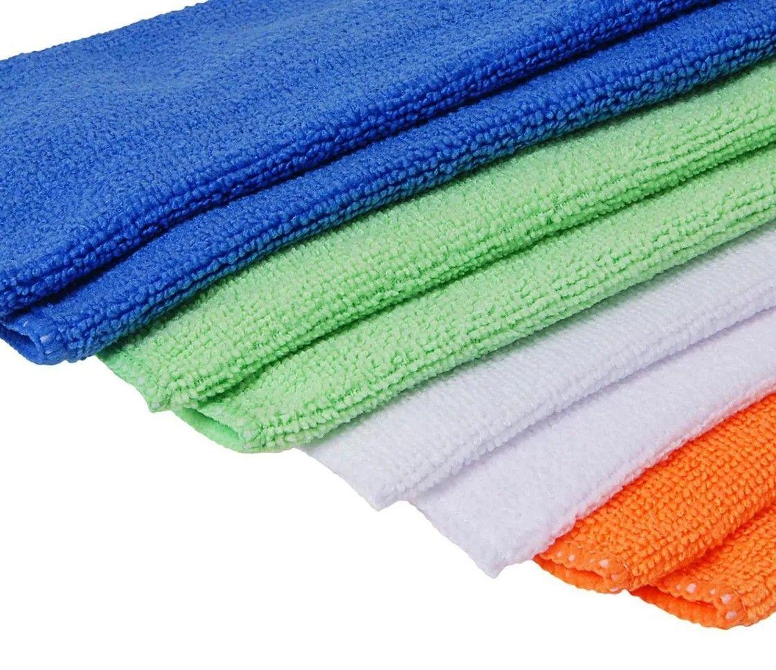 Set De Paños Microfibra Autostyle Para Auto 8 Unidades   -0