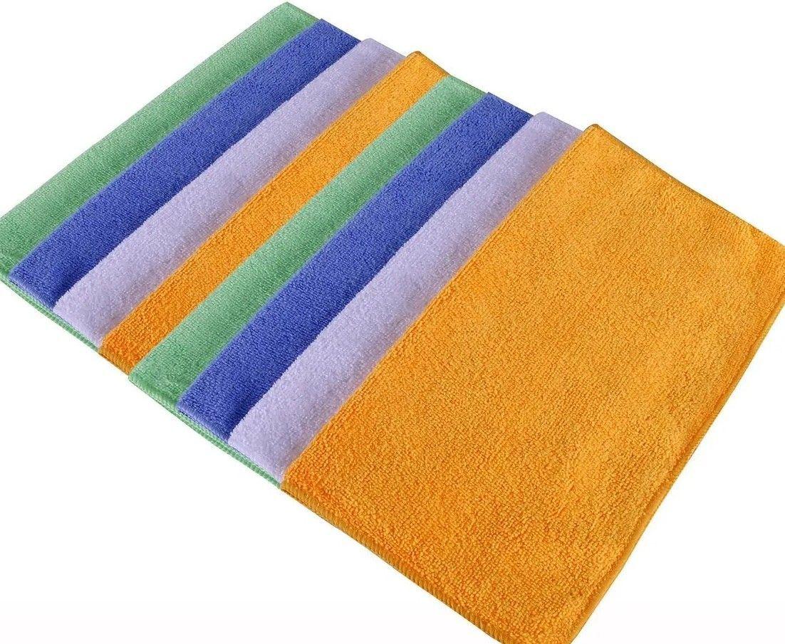 Set De Paños Microfibra Autostyle Para Auto 8 Unidades   -1