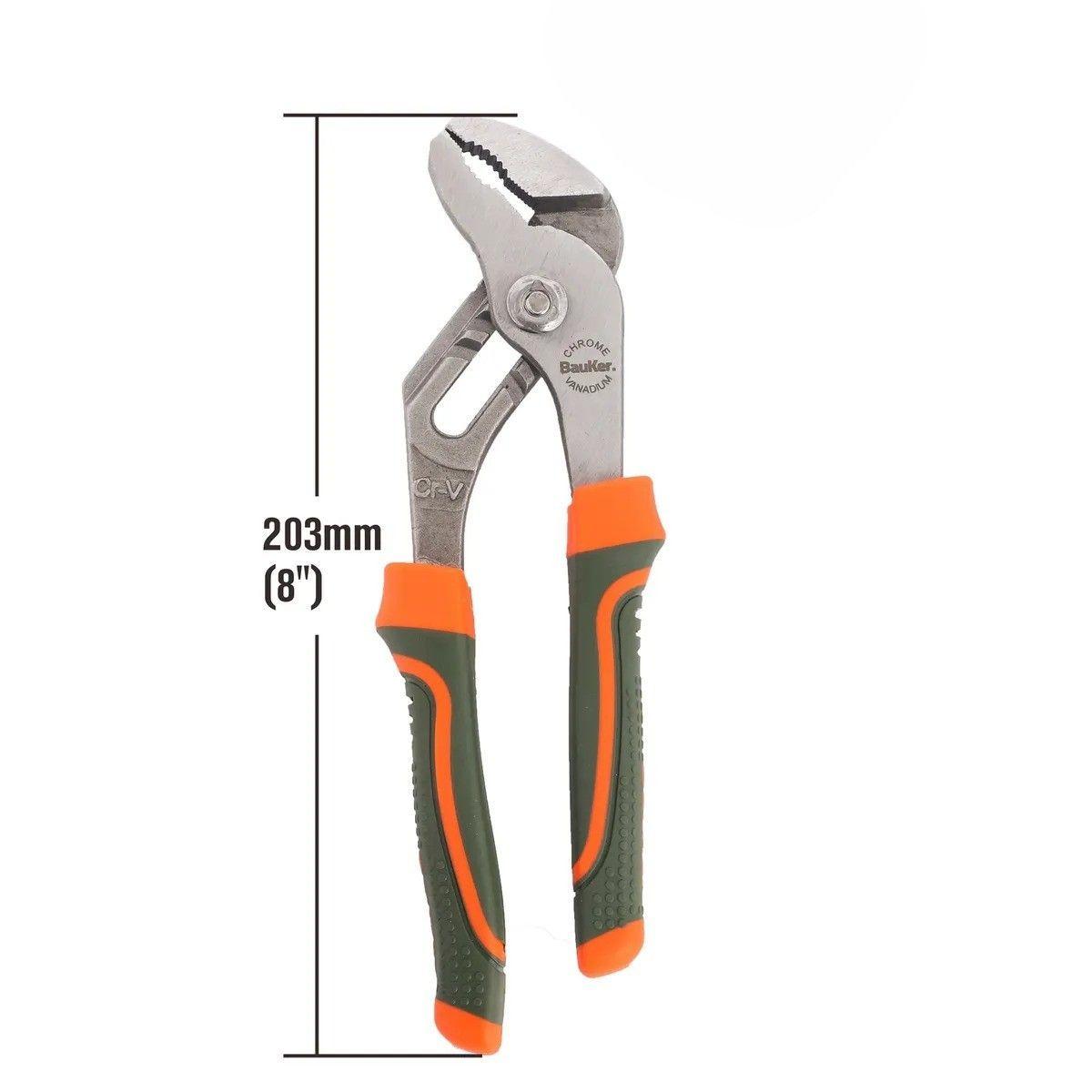 Alicate Pico De Loro 8" Acero Bauker-3