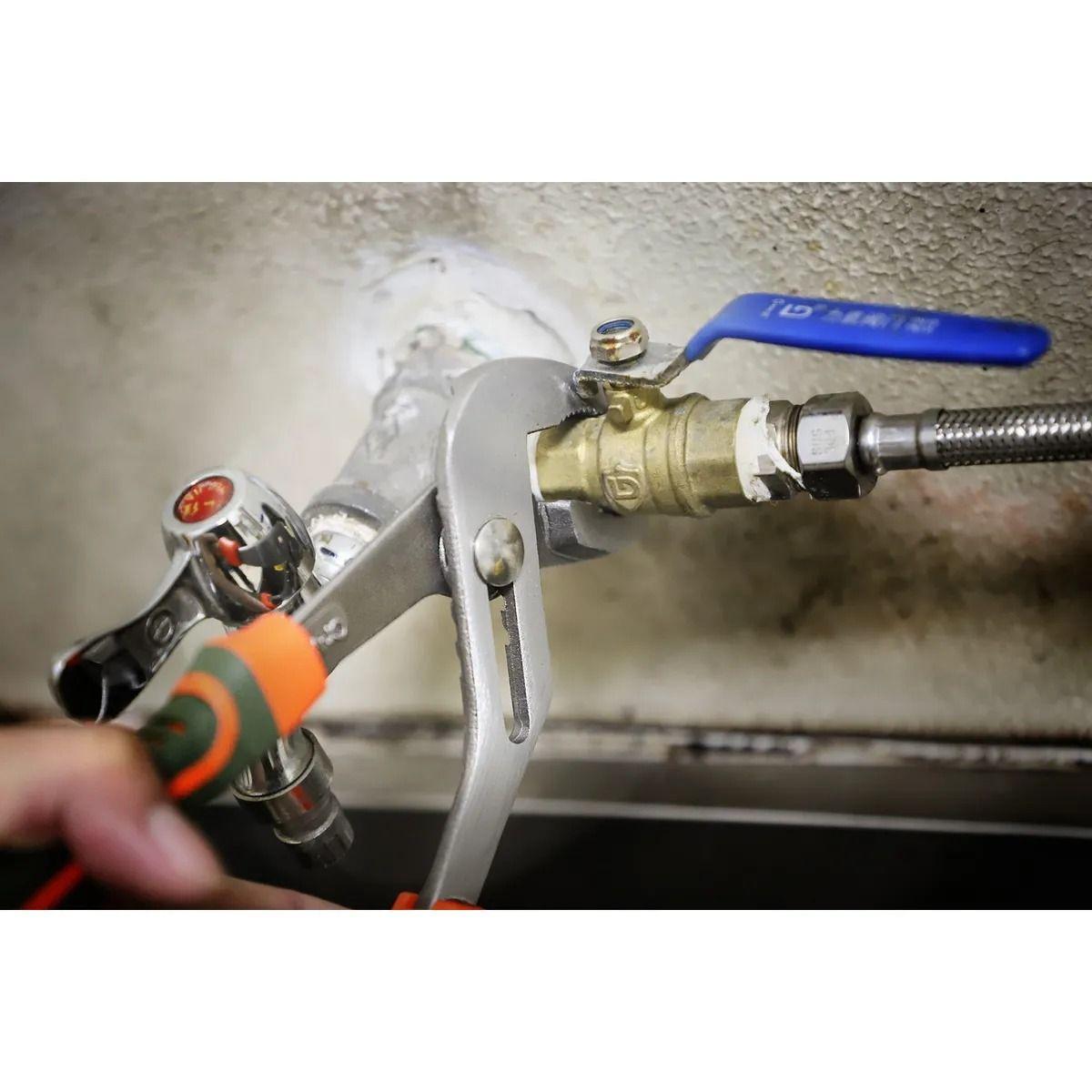 Alicate Pico De Loro 8" Acero Bauker-5