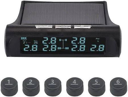 Sensor Sist Monitereo Presión 6 Neumáticos Solar Tpms-2