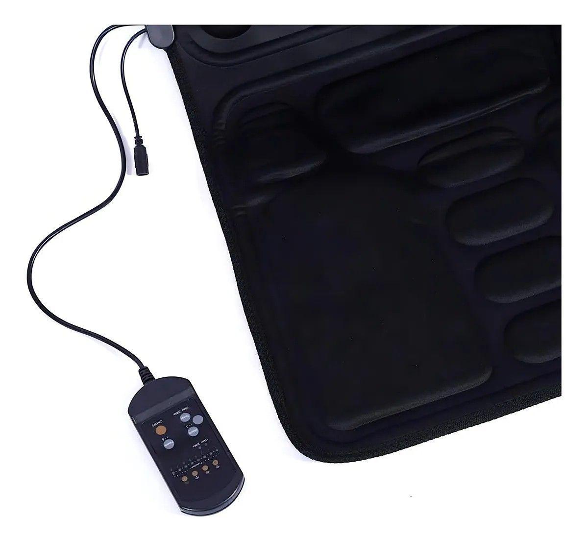 Asiento Masajeador Cojin Masaje Espalda Auto Casa Oficina G3-4