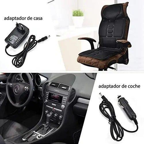 Asiento Masajeador Cojin Masaje Espalda Auto Casa Oficina G3-5