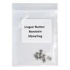 Pack X10 Botones Linguales Ortodoncia Dental Malla Redonda-2