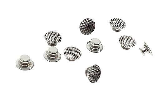 Pack X10 Botones Linguales Ortodoncia Dental Malla Redonda-3