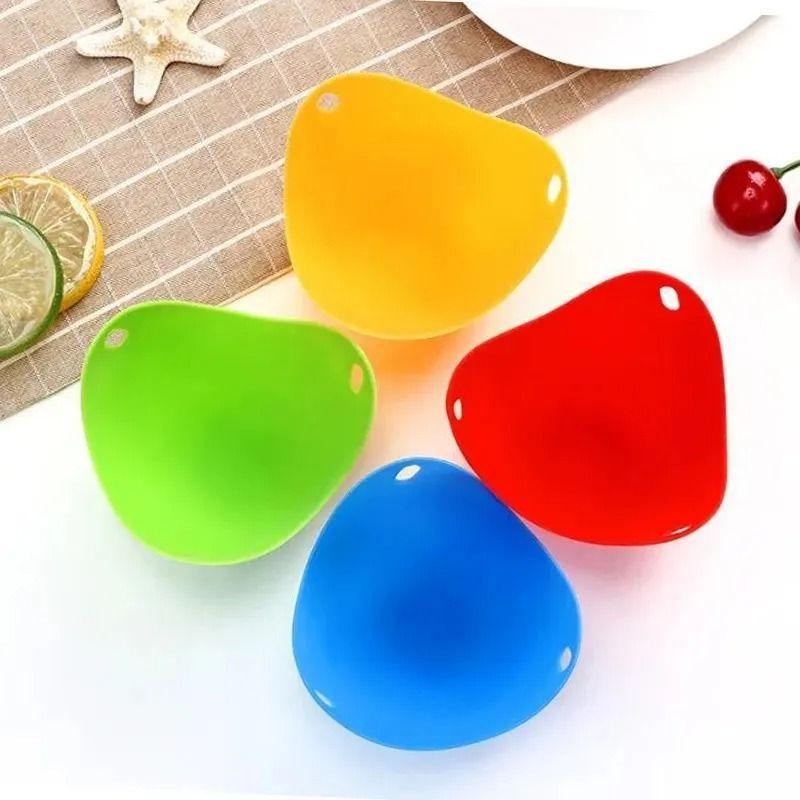 Pack X10 Moldes De Silicona Para Huevos Pochados Escalfados-2