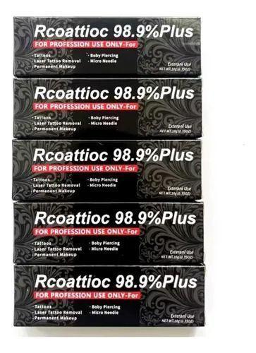 X3 Rcoattioc Crema Tatuaje Maquillaje Microblandig 98.9%-0