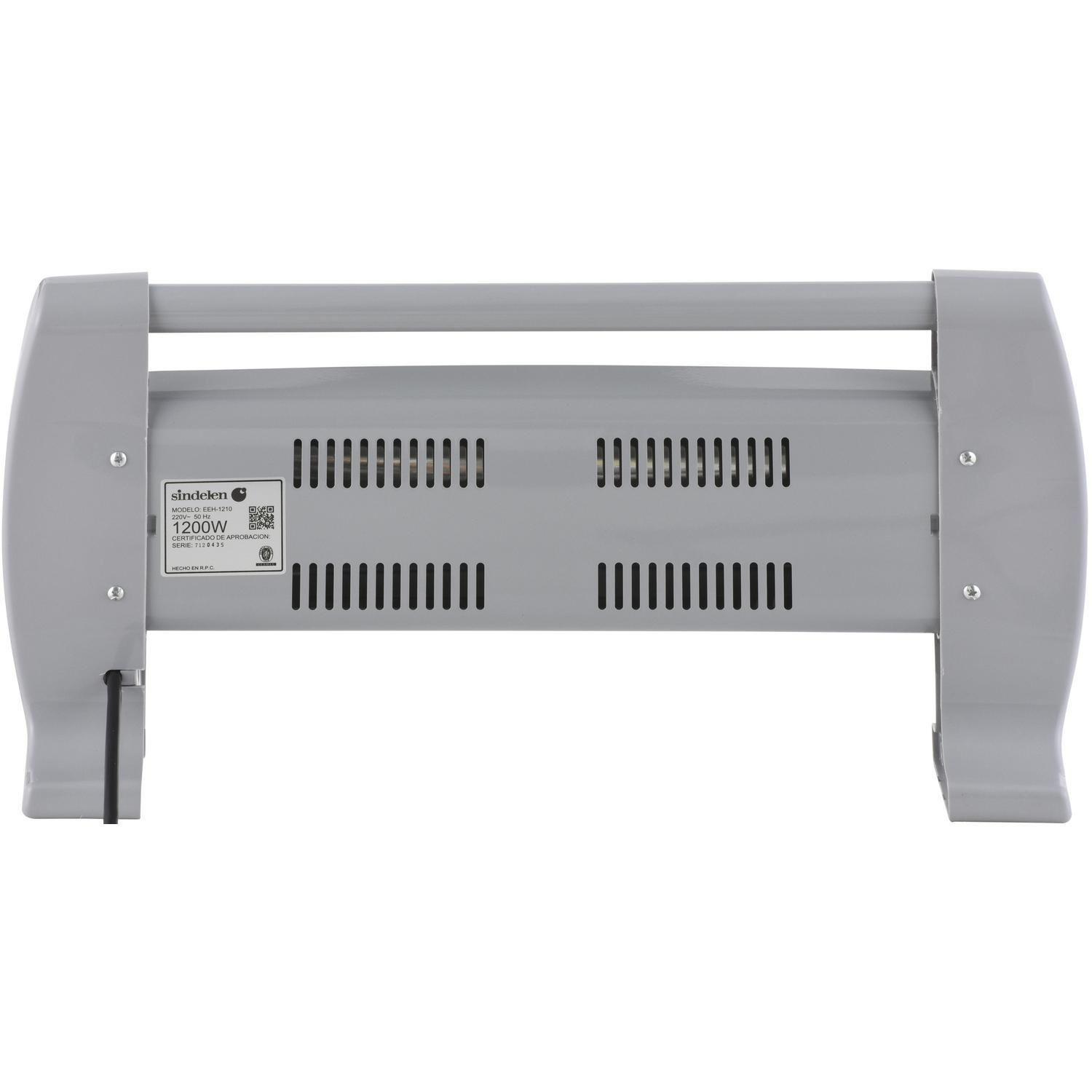 Calefactor Halógeno 1.200w Sindelen Eeh-1210gr Color Gris-6