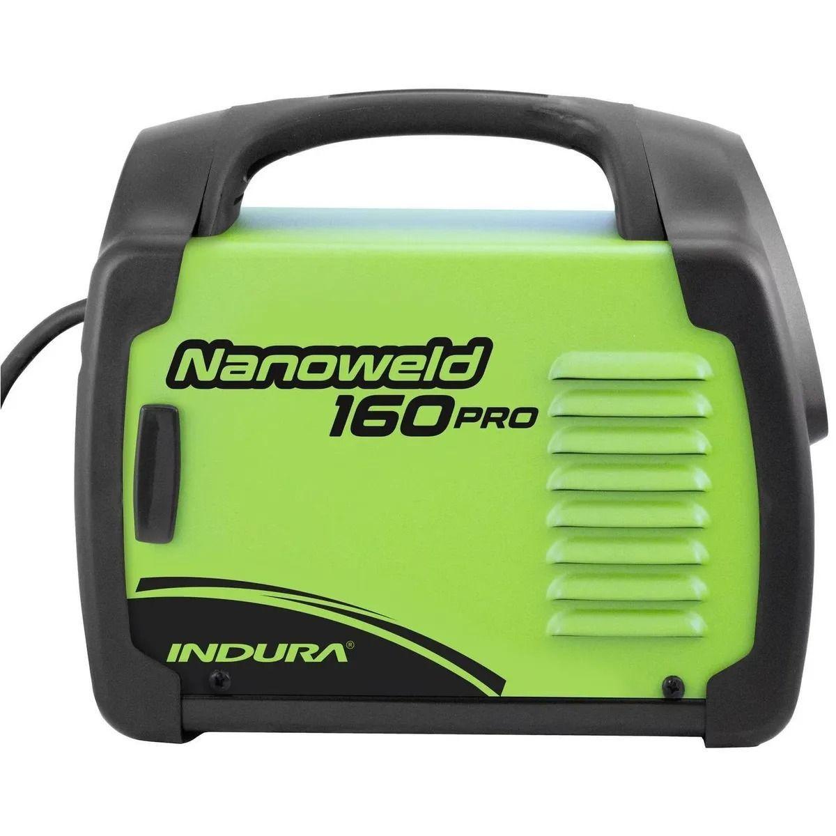 Soldadora Arco Manual 160 A Indura Modelo Nanoweld 160a Verde-2