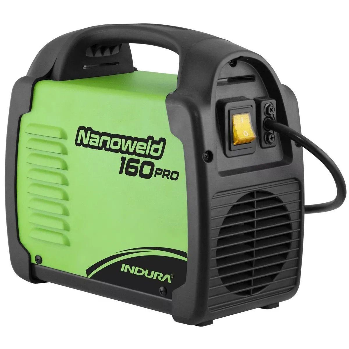 Soldadora Arco Manual 160 A Indura Modelo Nanoweld 160a Verde-3