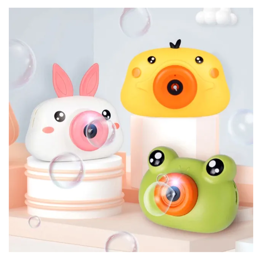 Cámara De Burbujas Para Niños Juguete Máquina Patito-2