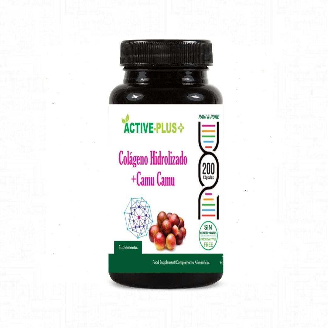 Colageno Hidrolizado + Camu Camu 200 Capsulas 500 Mg N.p-0