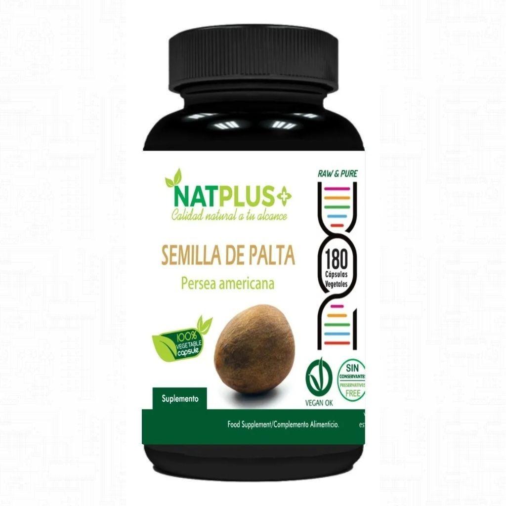 Semilla de palta 180 cápsulas vegetales 450mg Defensas Saciedad-0