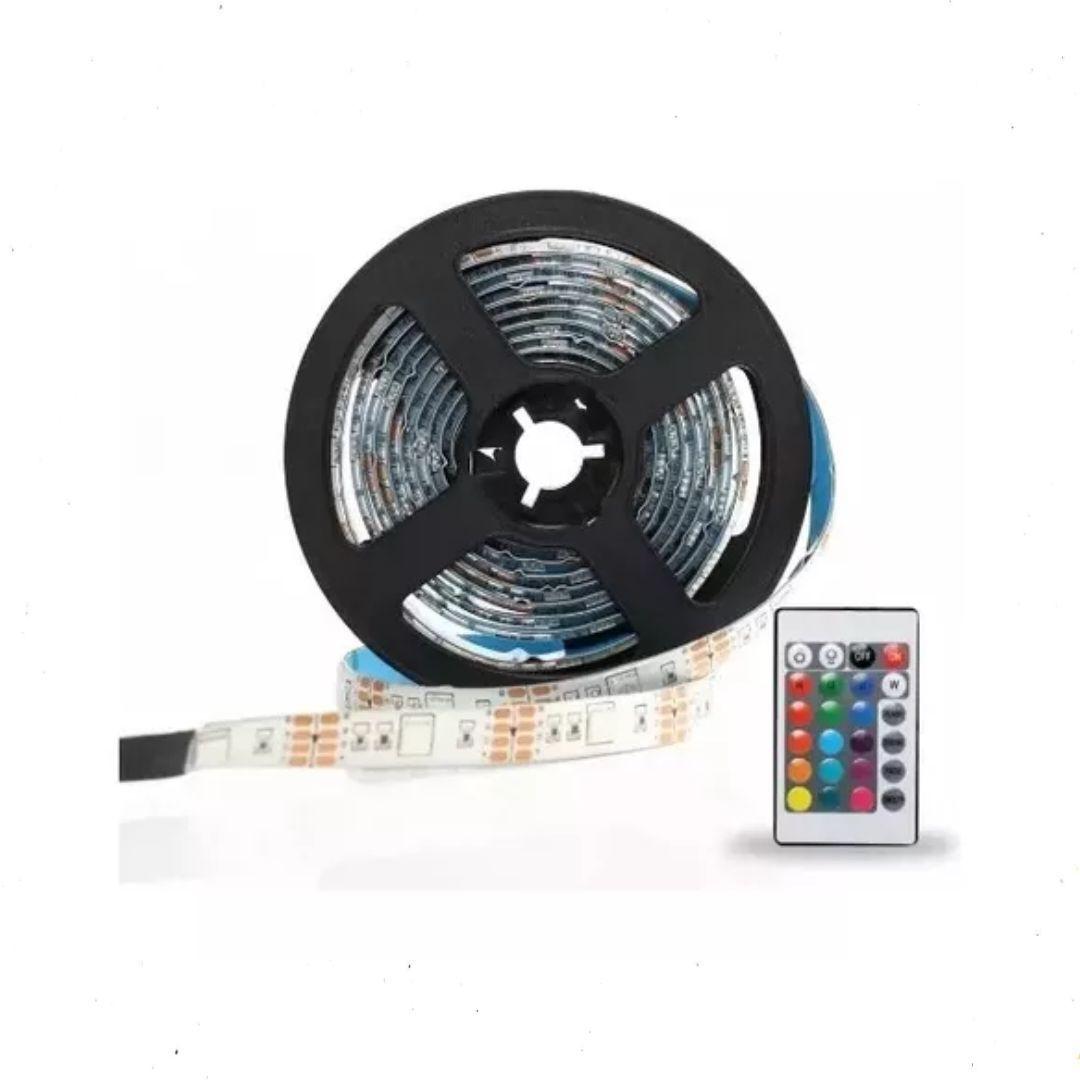 Cinta Luz Led Strip 2835 Multicolor 5 Metros Decoración New-4