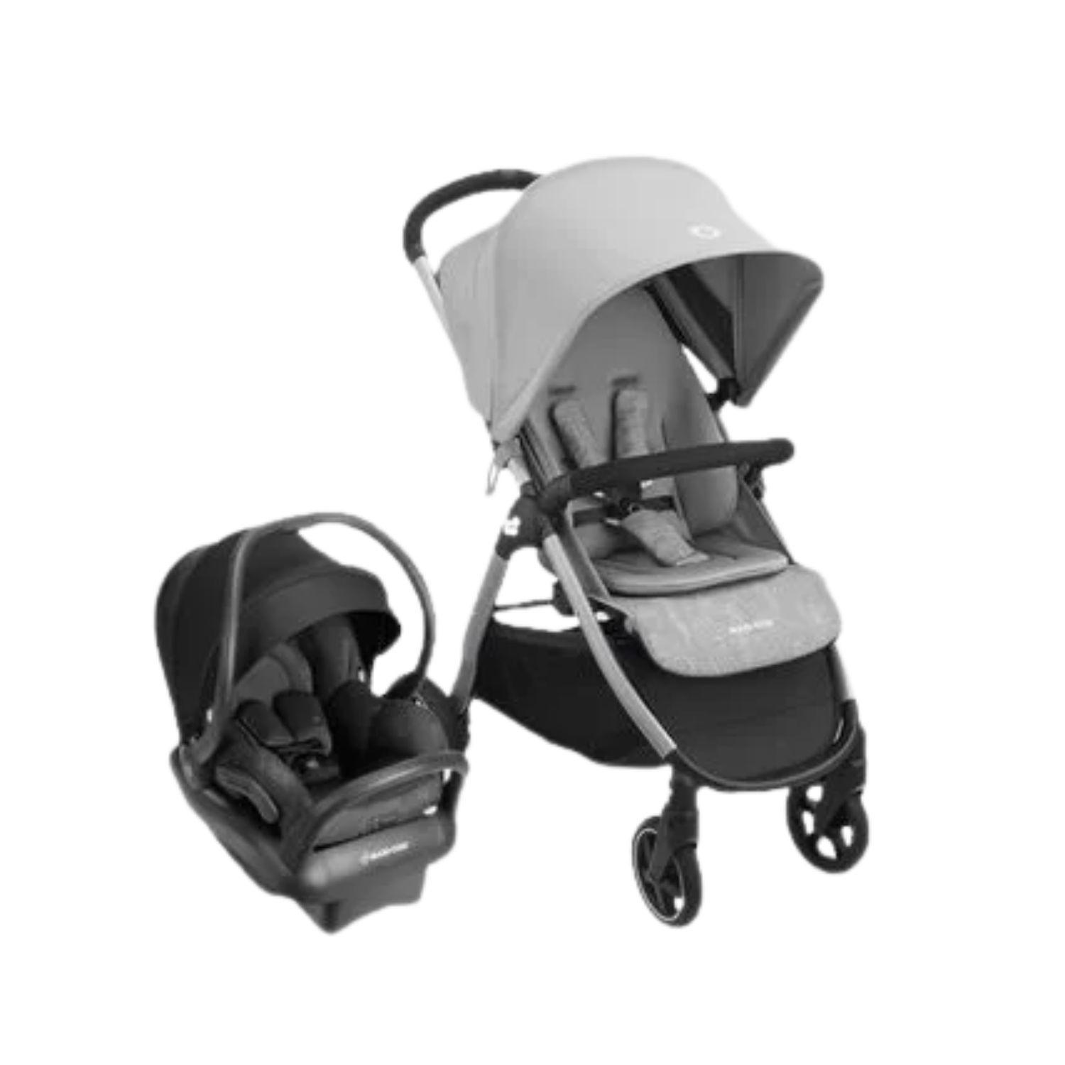 Coche Travel System Gia Nomad Grey Mico Max-0