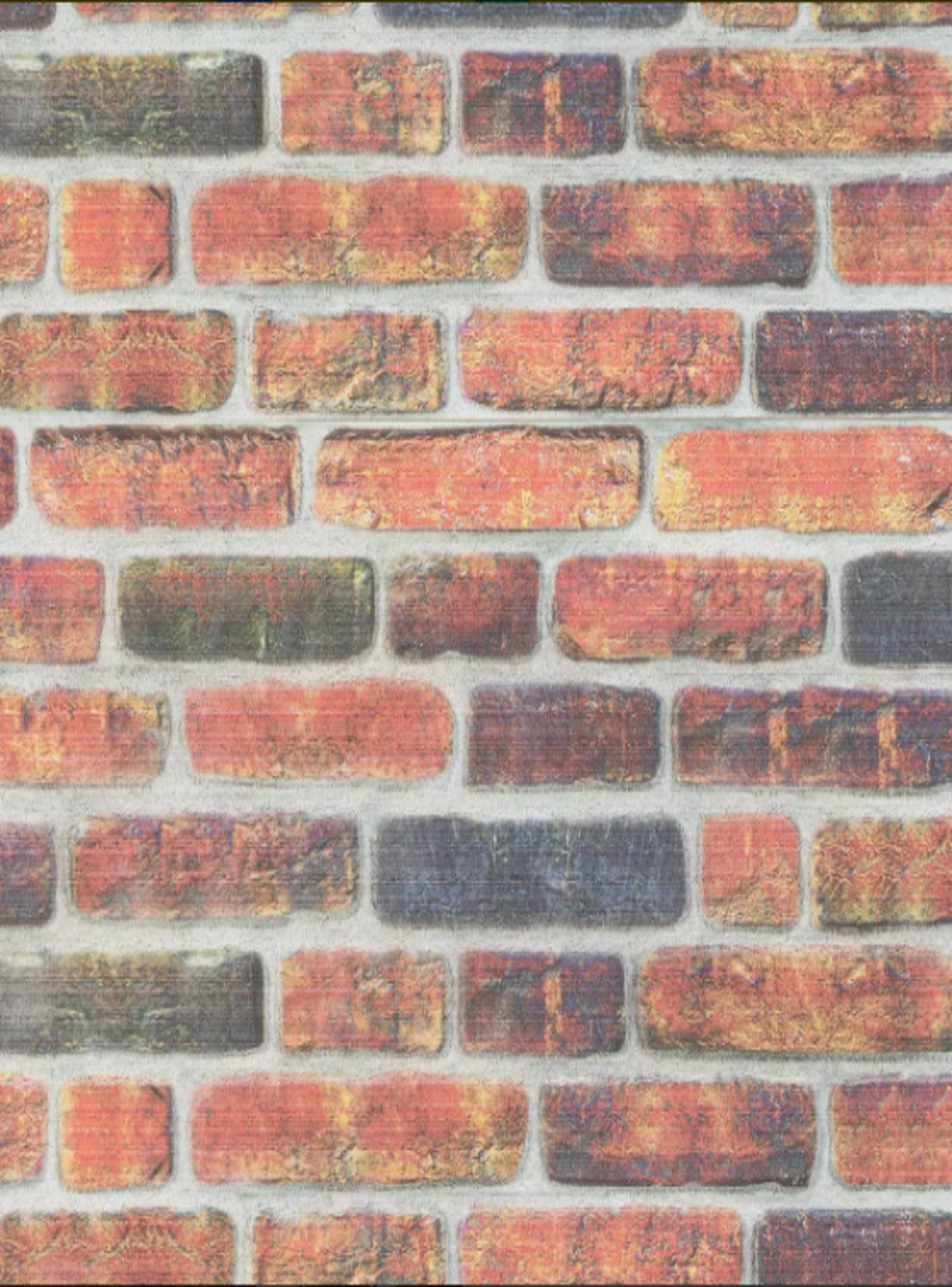 Revestimiento De Muro Inteligente Wonderwall Brick 6.5 M2 Ladrillo Industrial-3