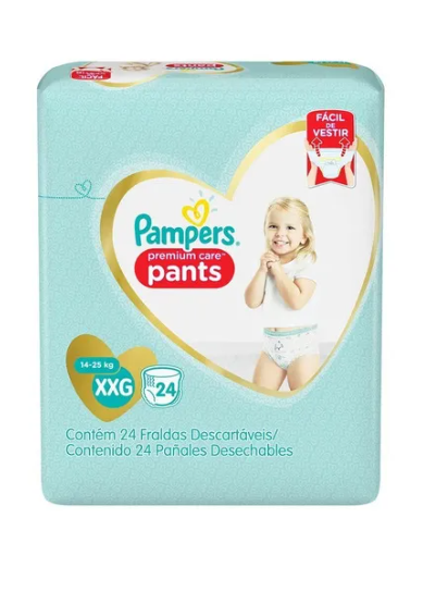Pampers Premium Care Tipo Pants Xxg 4paq 96un-1