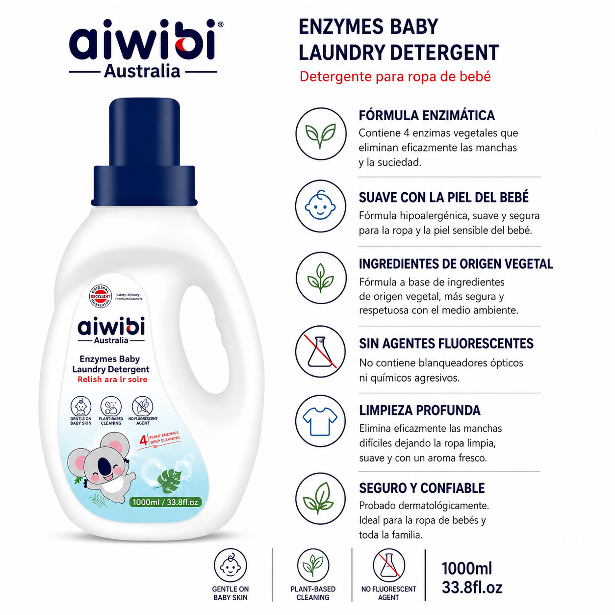Detergente Liquido Aiwibi 1000ml-1