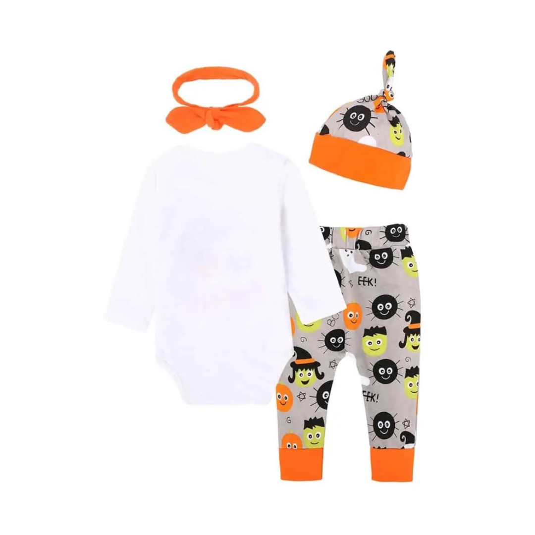 Conjunto Halloween 4 Piezas para Bebes-4