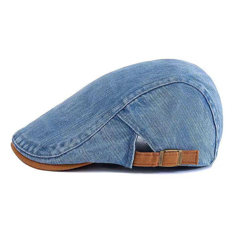 Boina Sombrero Urbano Estilo Jeans Azul Estandarizada Jeans-3