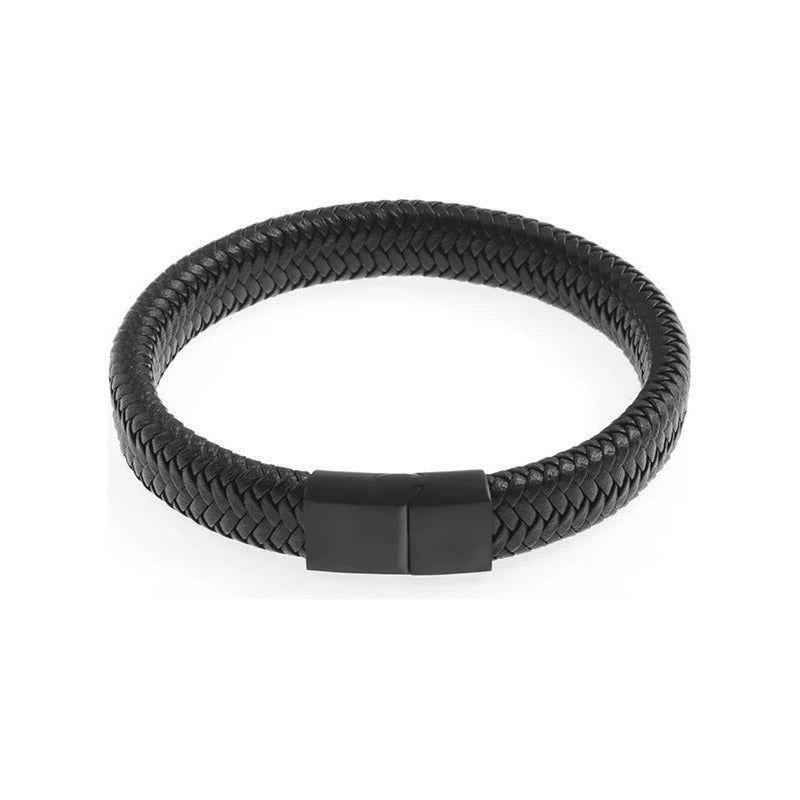 Pulsera Minimalista Cuero - Brazalete Simple Y Elegante 0 Mm-2