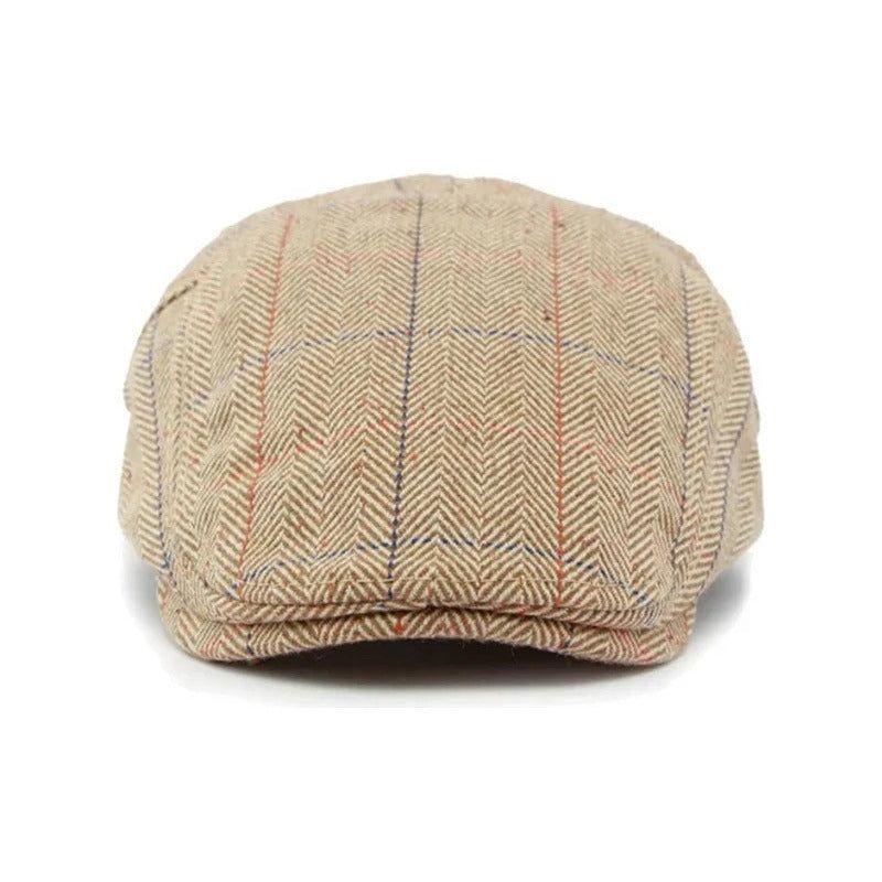 Boina Casual Modelo Zekrloscbf, Sombrero Unisex Beige Tamaño Único-2