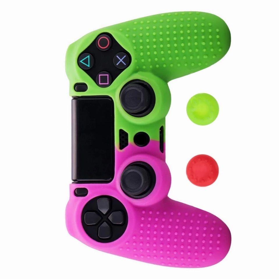 Funda para PS4, Carcasa Bicolor, Protectora.-2