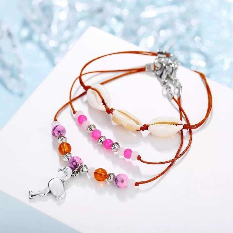 Pulsera Mujer Brazalete Femenino Flamenco Flamingo-2