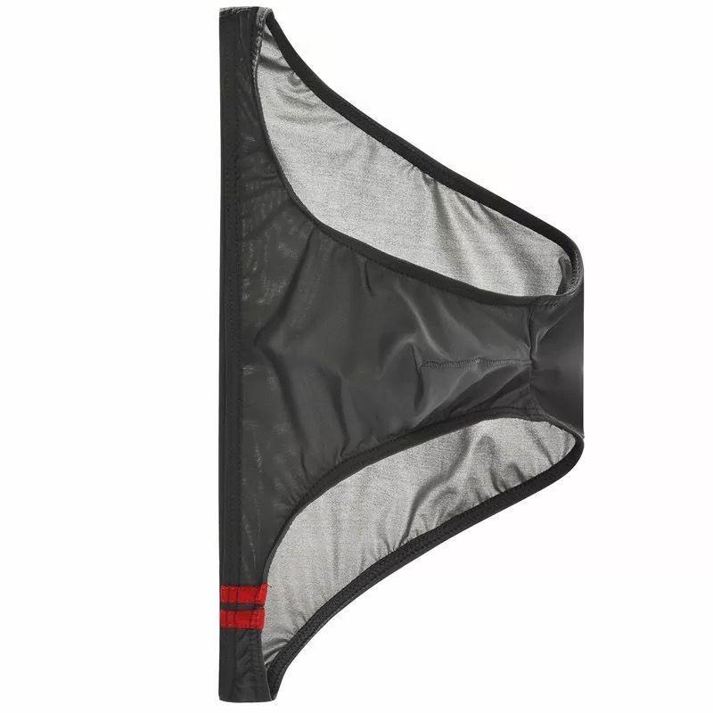 Calzoncillos Slip Negro Para Hombre Moda, Ropa Interior Masculina -2