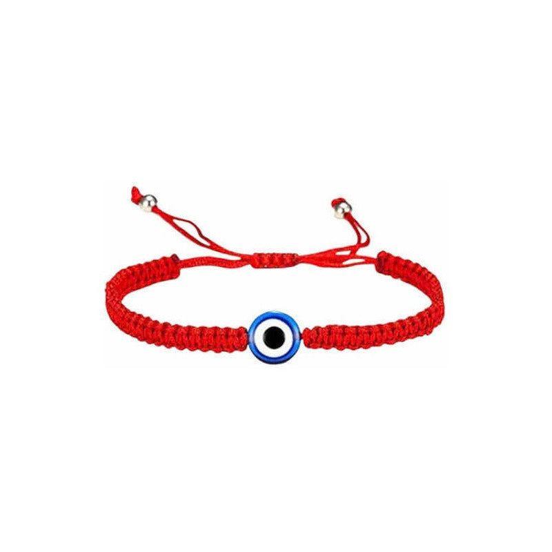 Amuleto Brazalete Pulsera Con Hilo Rojo Ojo Turco Poderoso 0 Cm 2.54 Cm-2