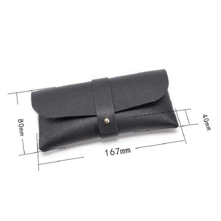 Estuche Funda Elegante De Anteojos Cuero Ecológico Modelo G-2