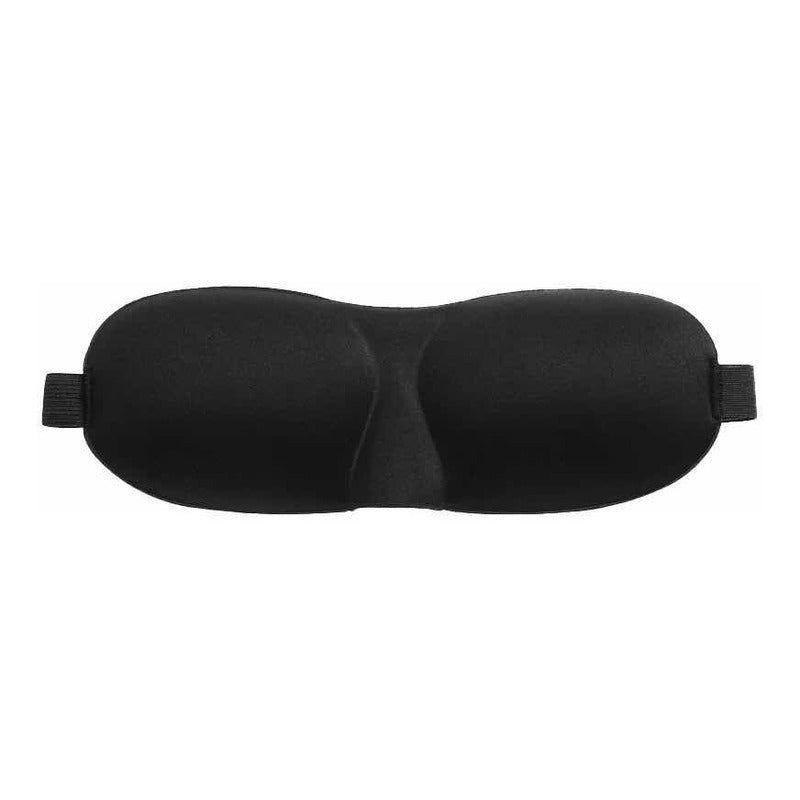 Pack 2 Antifaces Para Dormir Con Oscuridad Negro Antifaz-2