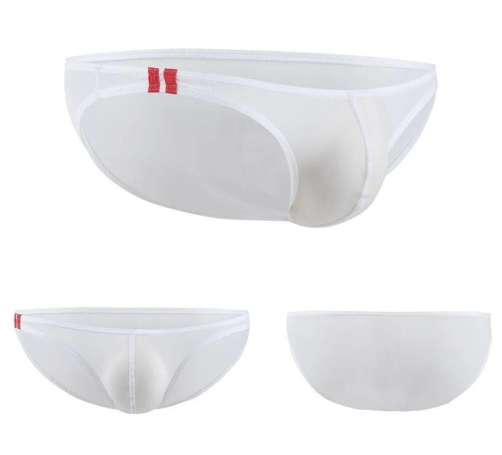 Calzoncillos Slip Blanco Para Hombre Moda -2