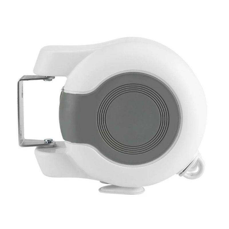 Tendedero Retractil Colgador Ropa Pared Doble Linea Cuerda-6