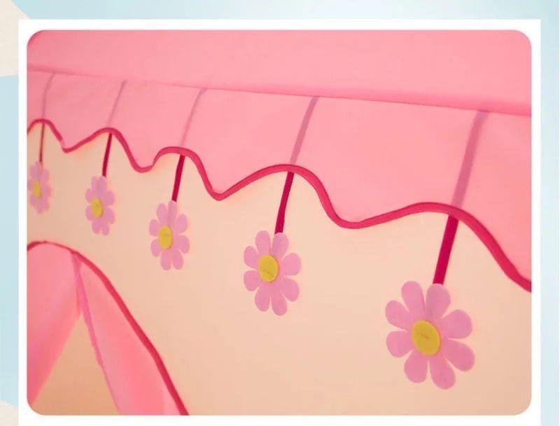 Casita De Campaña Para Niñaniño Color Rosa-2