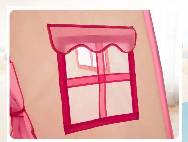 Casita De Campaña Para Niñaniño Color Rosa-3