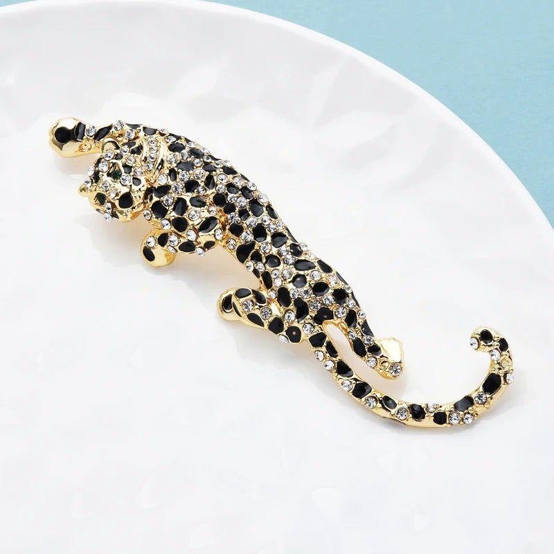 Broche Prendedor Leopardo Elegantes, Accesorio Ropa Estilo Leopardo-2