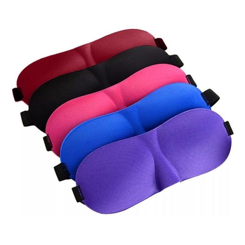 Antifaz Mascara Sueño Ojos 3d Dormir Viajar Avion - Estilo-4