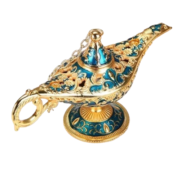Lampara De La Suerte Y Deseos, Artesanía Decorativa Vintage.-3